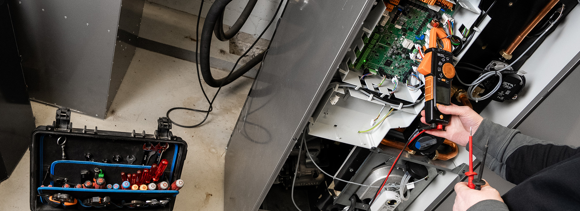 Störungsbehebungen bei Heizungen