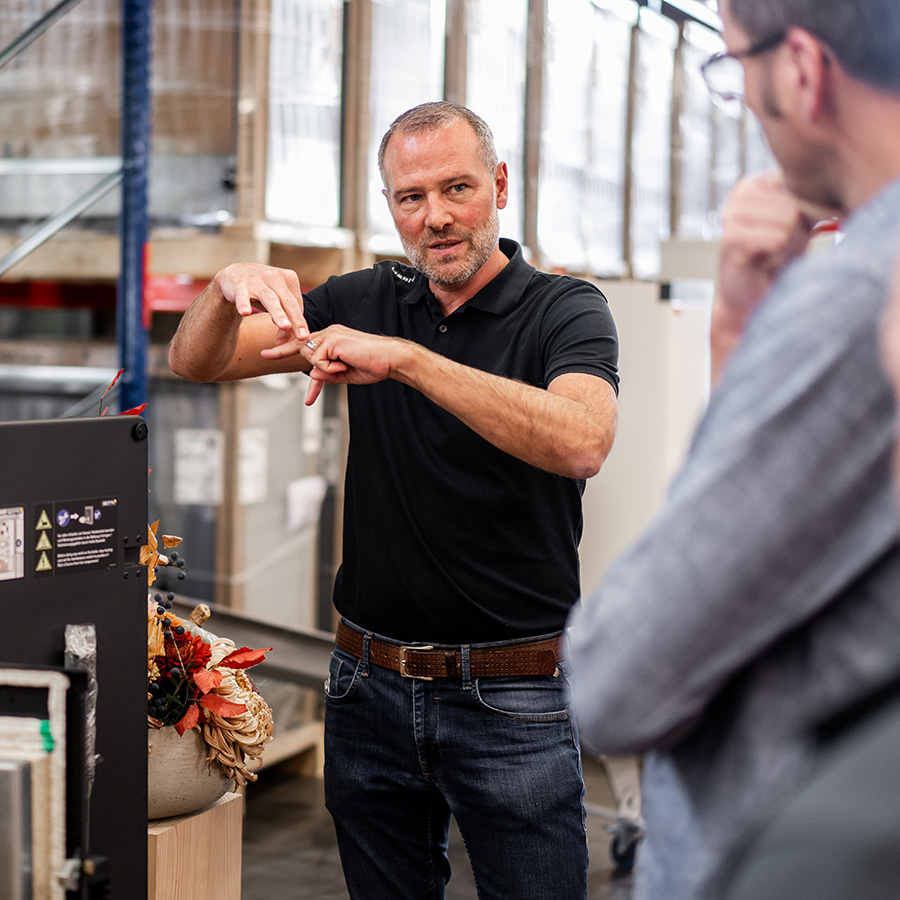 Mit einem Kundenberater sprechen