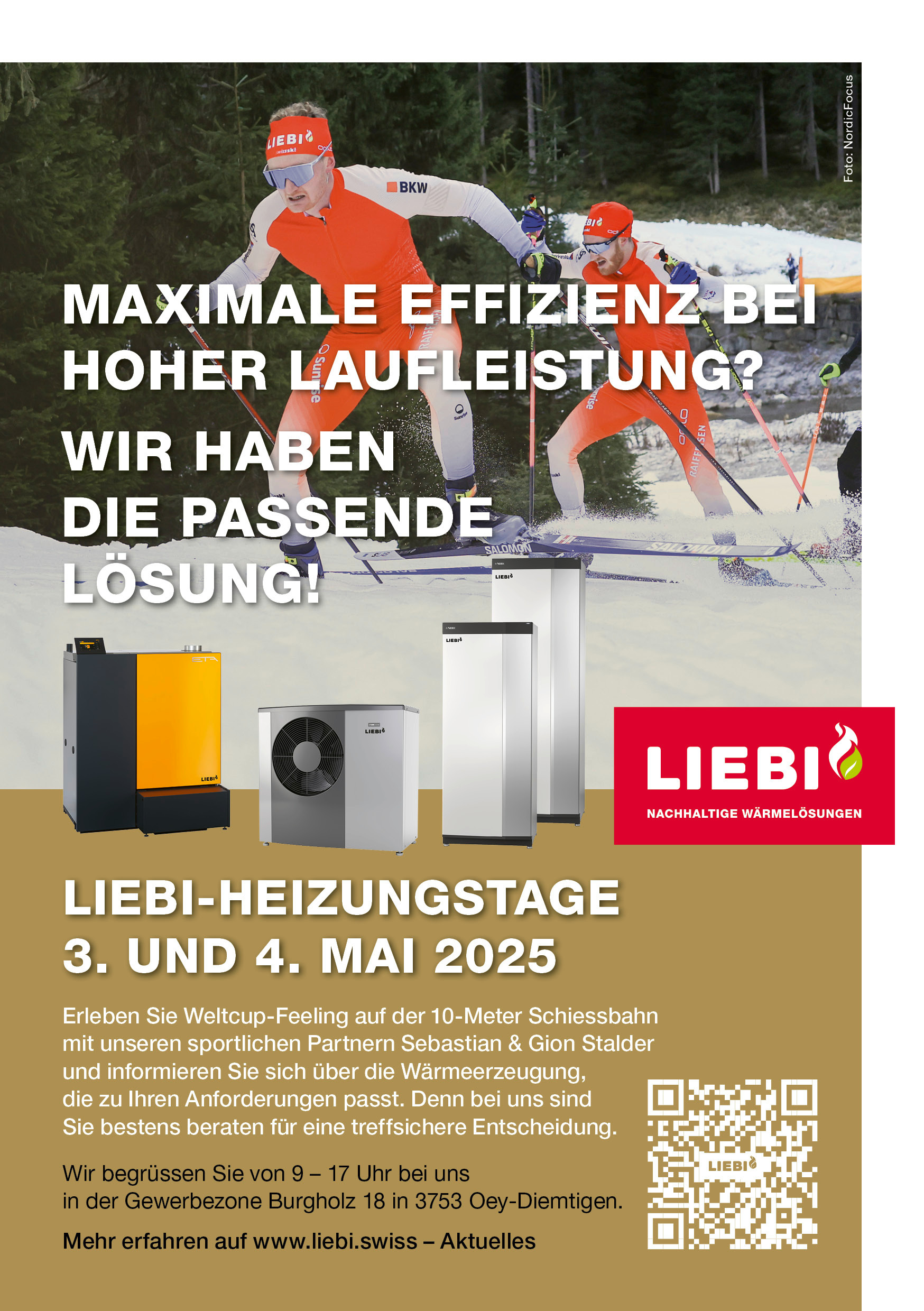 Heizungstage Frühling 2025