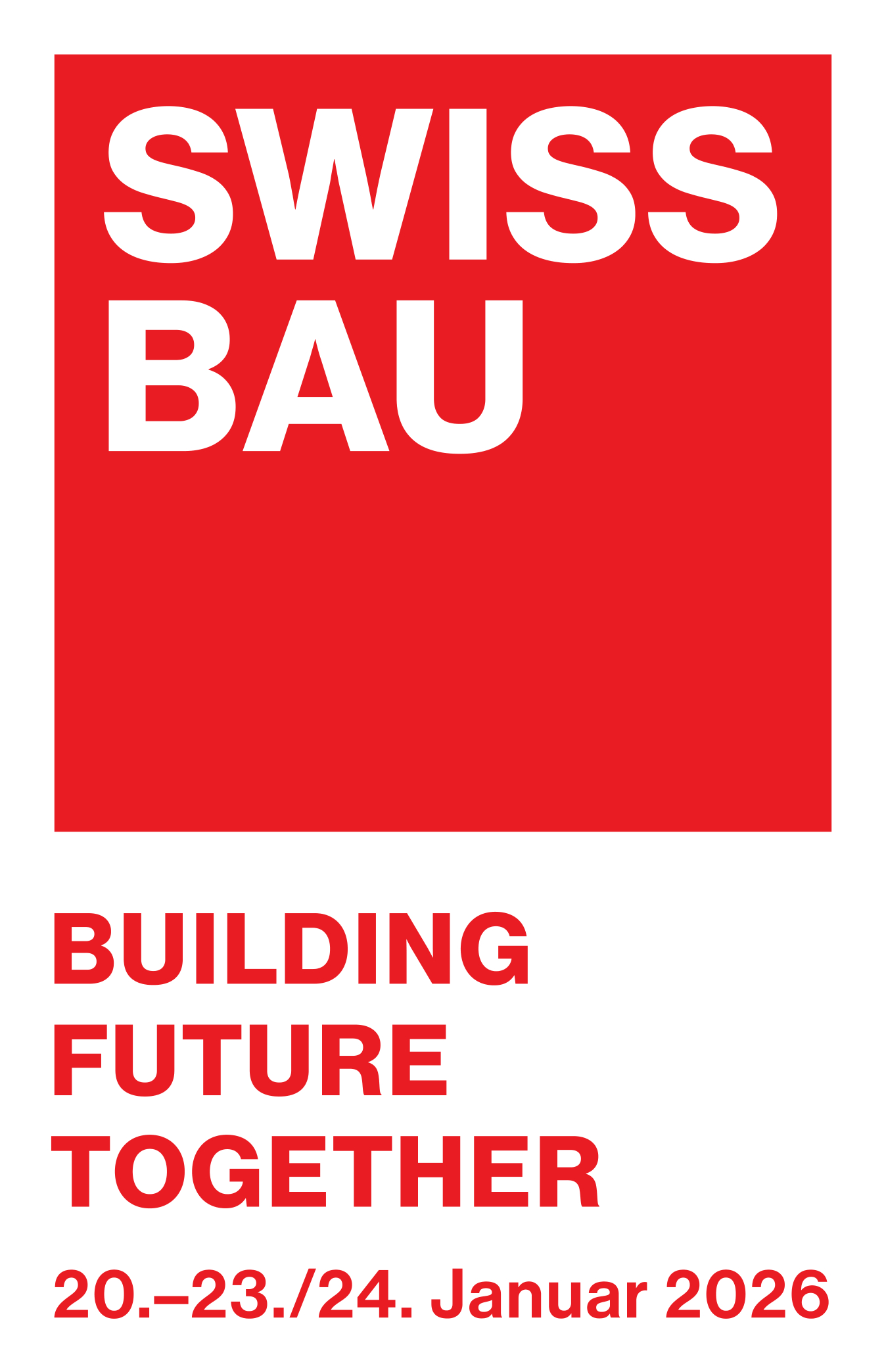 Wir sind an der Swissbau 2026