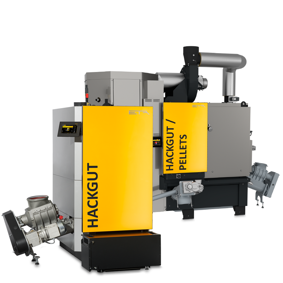 Hackgut Heizungen