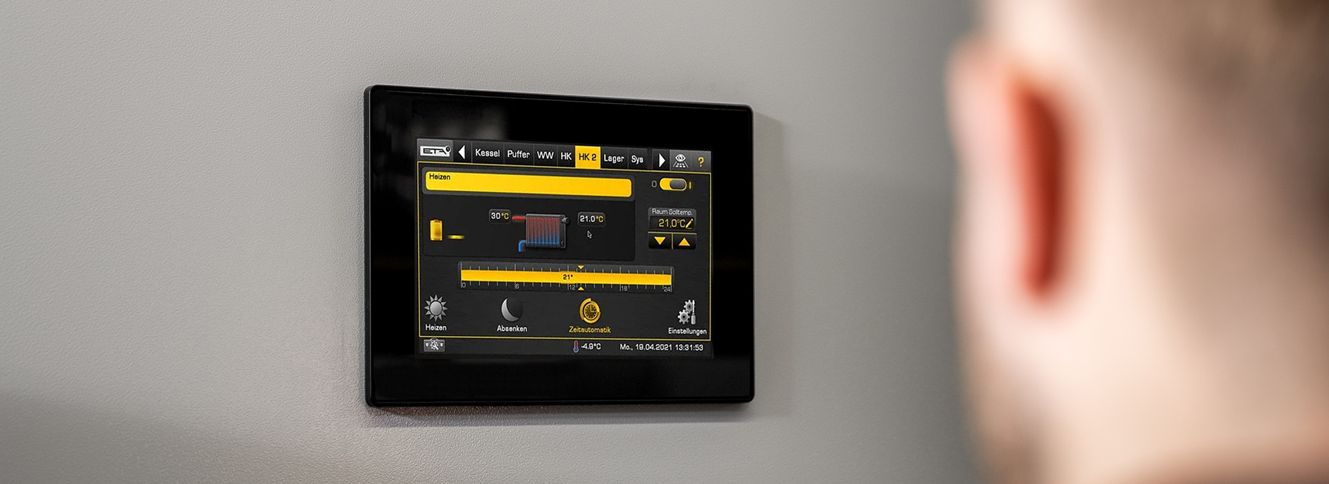 Touchscreen ETA Touch