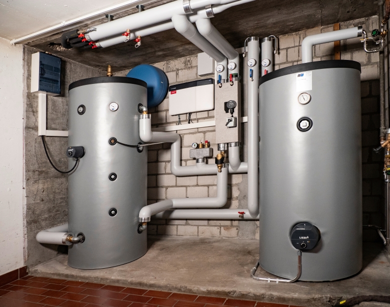 Der Wärme- und Wasserspeicher. 